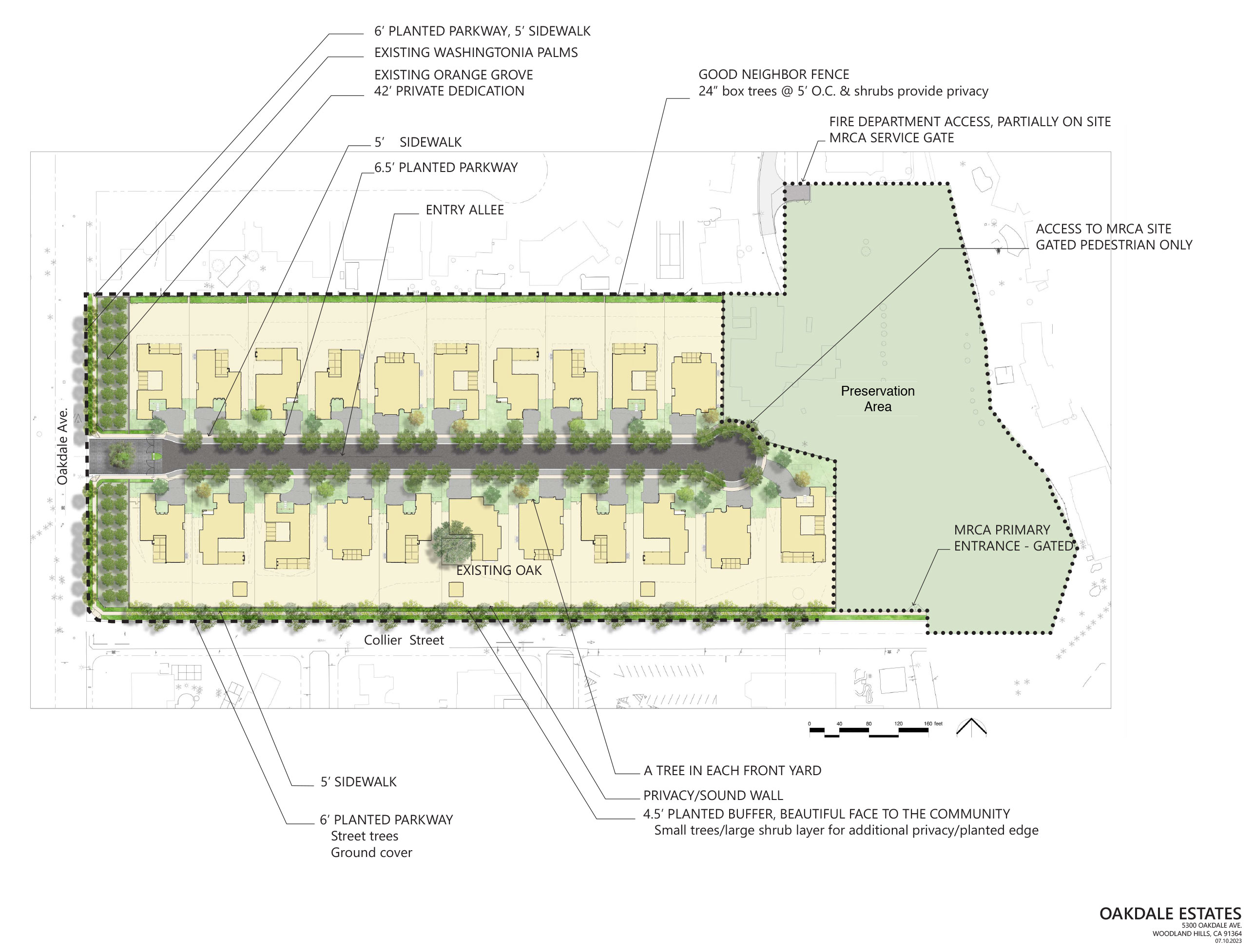 Oakdale Estates Site Plan